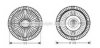 AVA QUALITY COOLING VWC274 Clutch, radiator fan
